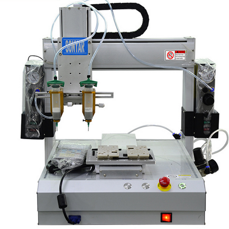 PCB板高精度视觉点胶机-杏彩